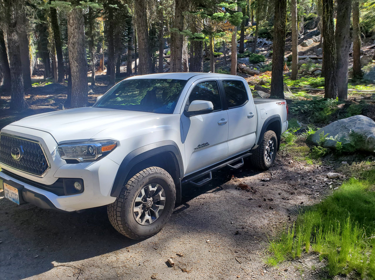 Trailhead for Barrett Jeep Trail